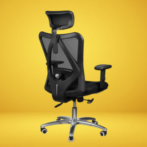 Chaise de bureau ergonomique pour le télétravail Mfavour